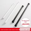 Punch-Free Retractable Bathroom Rod 25mm for Shower Curtains & Clothes, Easy Install & Strong Load Bearing