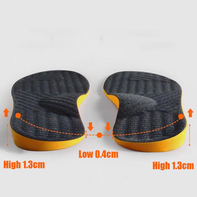 PU Orthotic Insole Arch Support Flat Foot Orthopedic Insoles for Shoes Women Men X/O Type Legs Valgus Feet Correction Shoe Pads