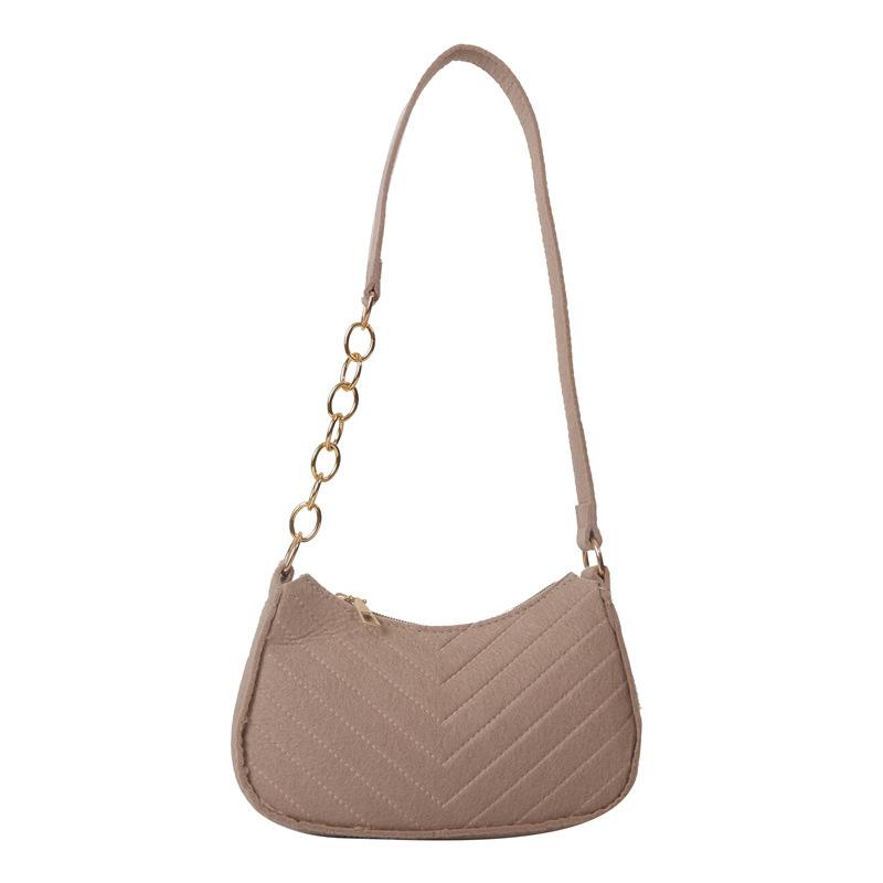 Filz Mini Schultertaschen für Damen Damen Achseltaschen Textur Einfarbig Lässige Handtaschen Weibliche Leichte Tasche Beutel