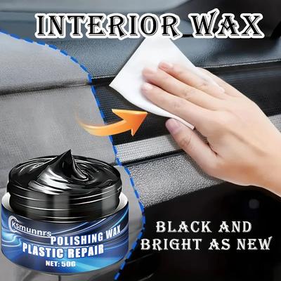 High Quality Car Interior Refurbishment Paste, Dashboard Wax, Seat Repair, Car Tire Coating, Interior Maintenance Polish for All