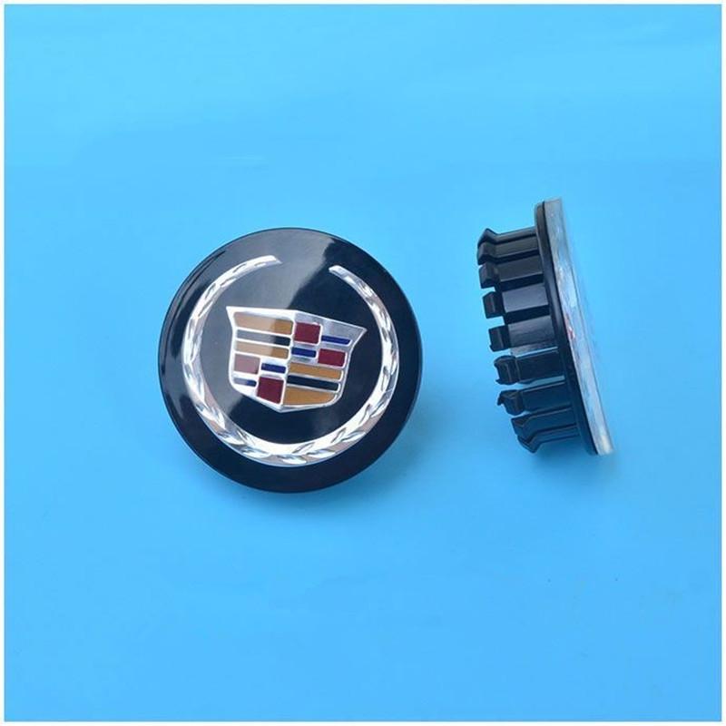 

67mm 4pcs Acrylic Car Wheel Center Hub Caps Cover Emblem for Cadillac Escalade CTS CT5 XT5 XTS XLR BLS SLS STS ATS Auto Tire