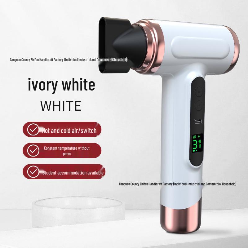 

Multi-Mode Electric Hair Dryer with High/Low Power & Blue Light білий