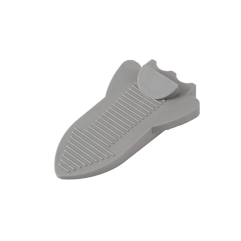 1Pcs Safety Rubber Door Stop Stoppers Block Wedge Doorstops Door Stopper Home Office Door Rear Retainer Anti-Collision Stop