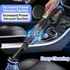 120W Handheld Cordless Vacuum Cleaner with Light Washable Filter and Multiple Nozzle Brushless Motor for Car Home Office