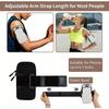 1Pc Waterproof Sports Phone Arm Bag - Running, Fitness, Cycling Arm/Wrist Storage