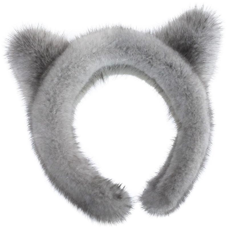 Original Design Face Washing Headband Cat Ears Internet Celebrity Female Anchor Plush Headdress Makeup Hair Clip Women's