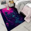 Halloween Theme Cemetery Pattern Carpet for Living Room Bedroom Bedside Floor Mat Cloakroom Sofa Area Rugs Home Decor