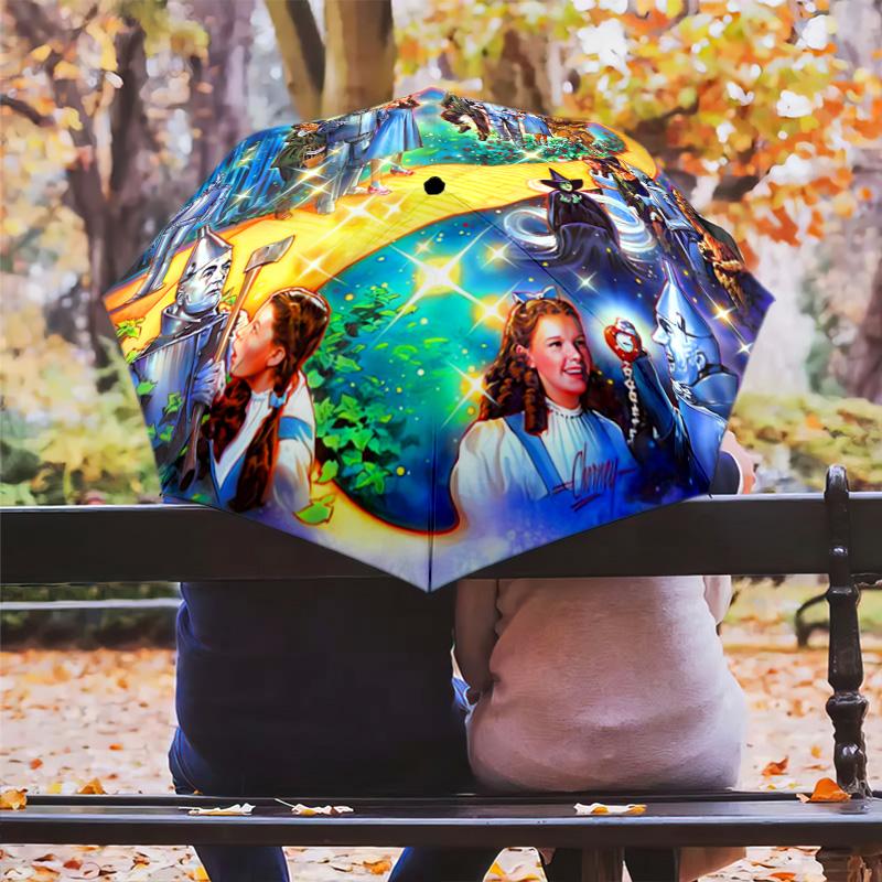 Magic Adventure Oz Folding umbrella durable Portable printing Sun umbrella Gift