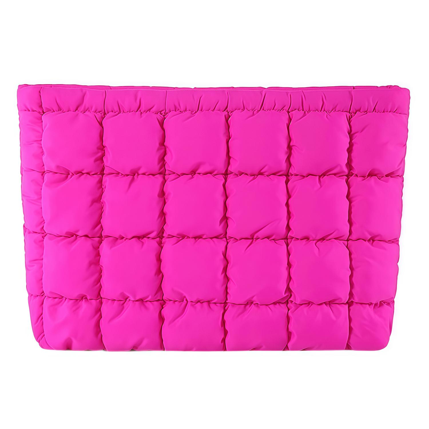 

Multi functional Quilted Makeup Bag, Toilet Bag, Travel Storage Bag, Available in Multiple Colors.zwq роза розовый