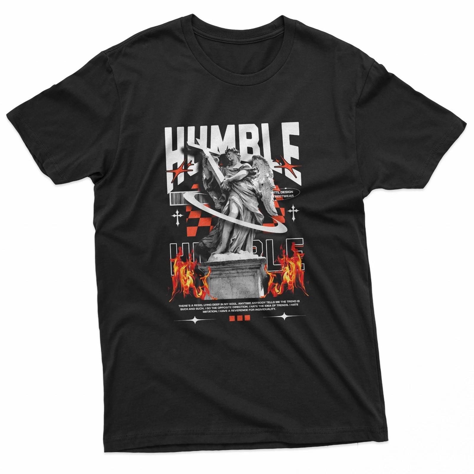Humble Angel Gothic Streetwear T-Shirt M