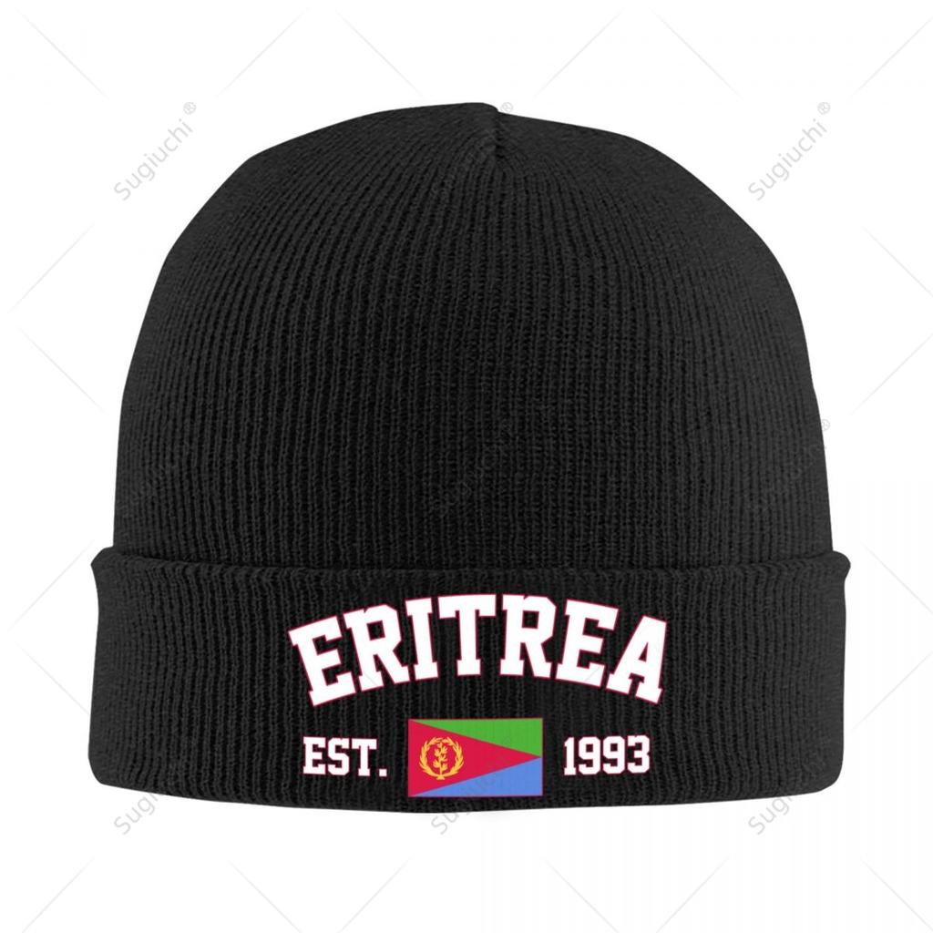 Unisex Eritrea EST Knitted Hat For Unisex Women Boys Winter Autumn Beanie Cap Warm Bonnet