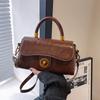 Fashion 2025 Summer New Small Square Bag Women's Handbag Trend Chain Red Wedding Bag Shoulder Messenger Bag