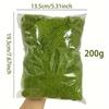 1PACK /200g Simulated Moss Artificial Micro Landscape Ornament Moss Bonsai Potted Plant Decorative Landscaping False Filamentous Wool Moss