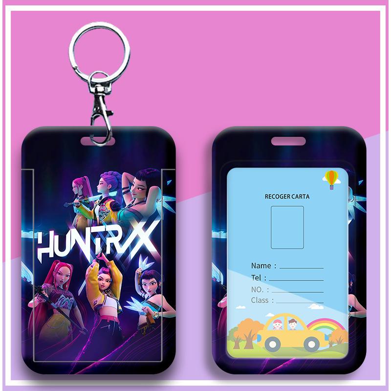 Demon Hunter Squad Campus Student ID Badge Lanyard & Holder