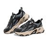Skechers DLites 5.0 Panda Shoes Comfortable Versatile Shock Absorbing Durable Supportive Lightweight Increased Height Low Top Dad Shoes 232496-BKMT