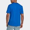 Adidas Manchester United Icons Crew Neck Logo Short Sleeve Football Shirt Men Tops Blue GR3889