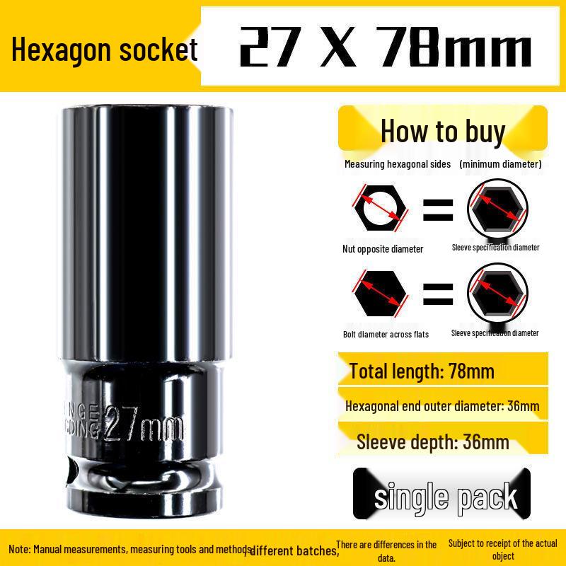 Electric Hex Wrench & Screwdriver Set, 8-32mm - Includes Socket Head, Extension, Air Gun, & Copper Components