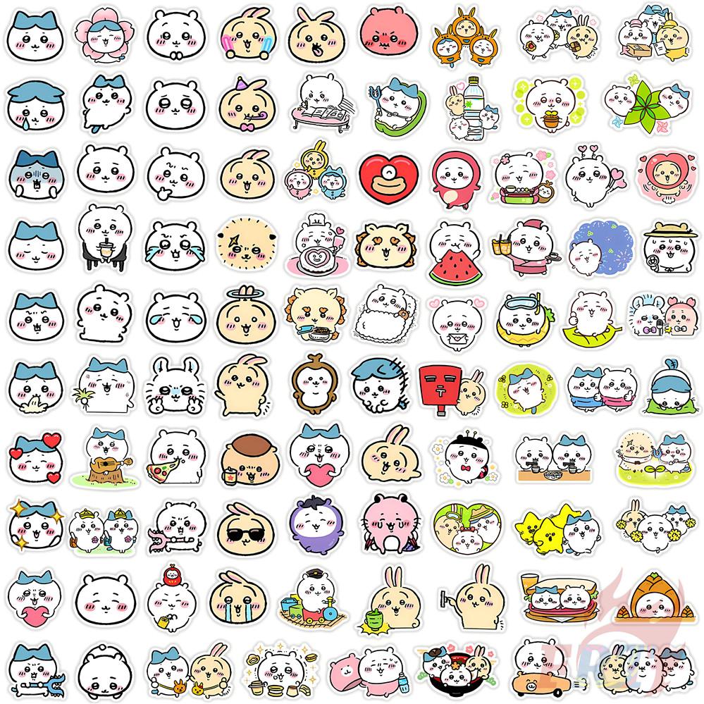 135Pcs/Set Chiikawa Mini Diary Manual Stickers DIY Scrapbooks Album Decor Decals Stickers