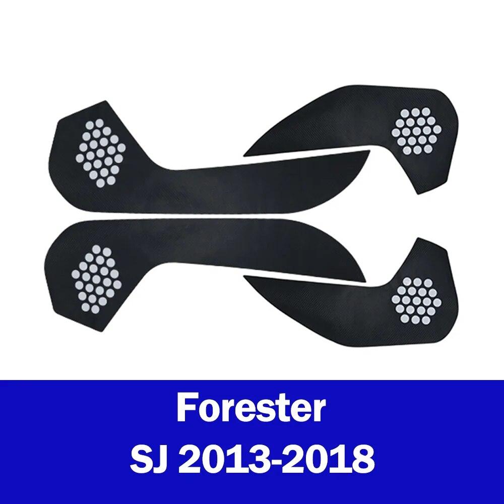 Car Inner Door Panel Protection Anti Kick Film Stickers Car Interior Accessories For Subaru Forester Outback Legacy XV Crosstrek