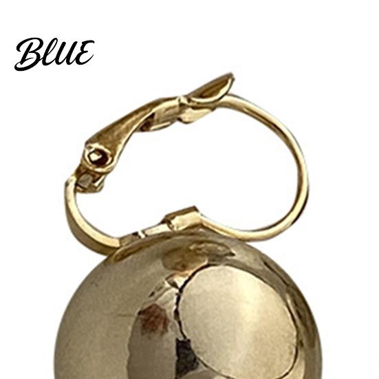 Stylish City Earrings 1 Pair Ball Dangle for Women Metal