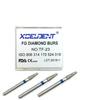 10PCS Dental Diamond Dia-burs Polishing Smoothing Whitening Tool Medium FG 1.6mm For High Speed Handpiece TF-23