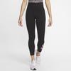 Nike Cotton Letter Print Leggings Women Bottoms Black CW2503-011