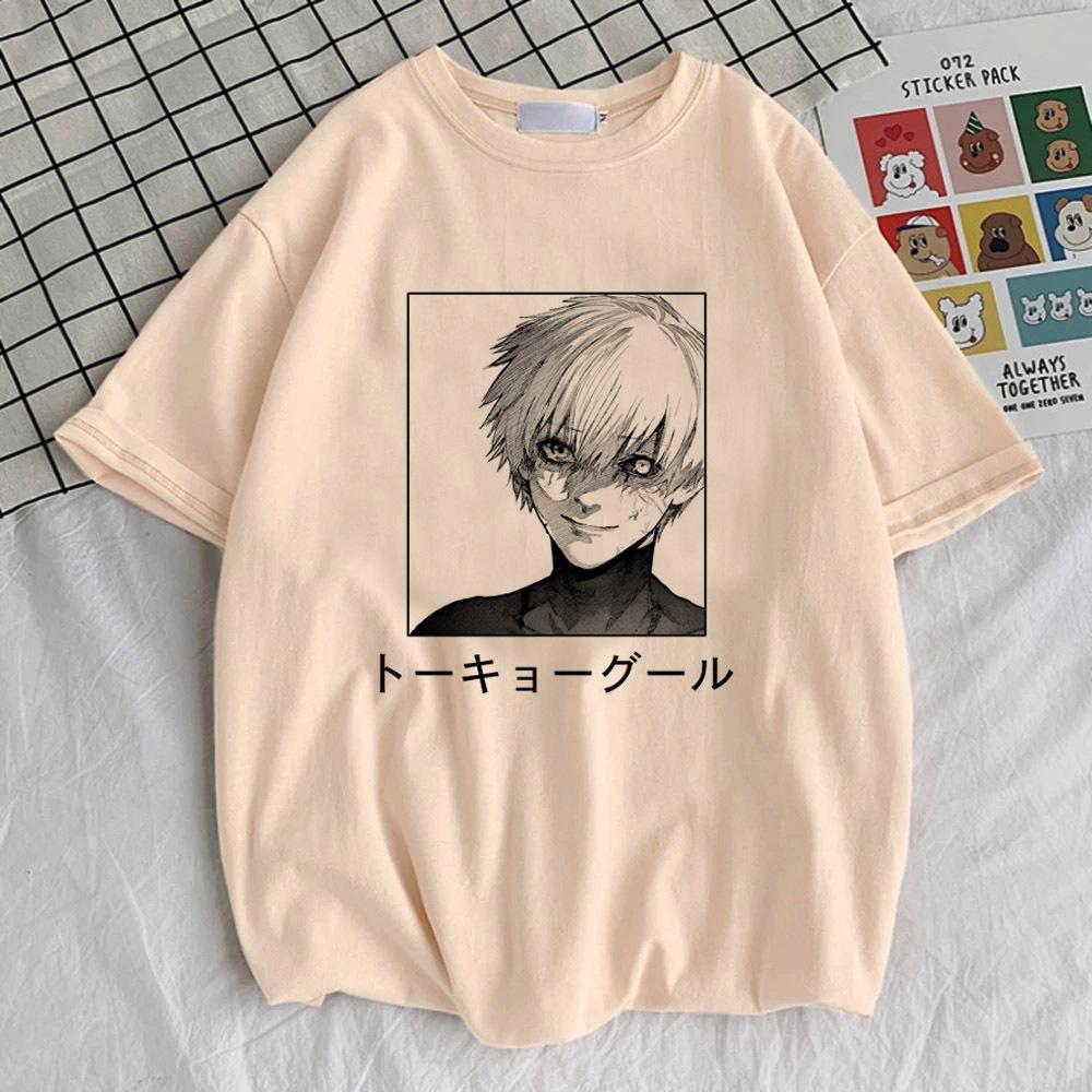 Tokyo Ghoul Kaneki Ken Suzuya Juuzou Top Tees Teen Pop Culture Anime Kawaii Y2k 2000s T Shirt Aesthetic Digital 2000s Streetwear