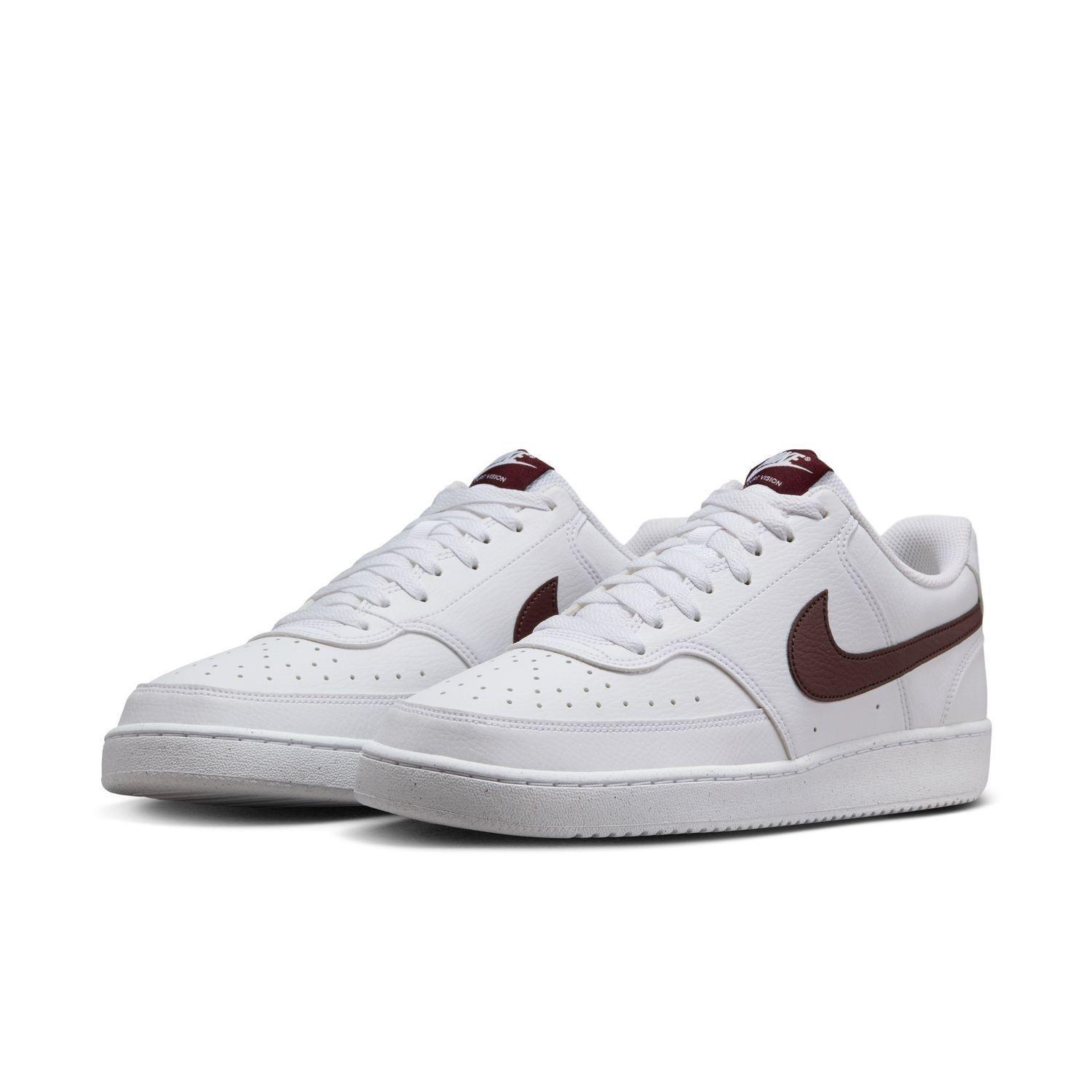 

Nike Court Vision Low Next Nature White Burgundy Crush DH2987-113 Men s Size 40.5