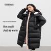 Yaya Women's 2024 Long Hooded Down Jacket