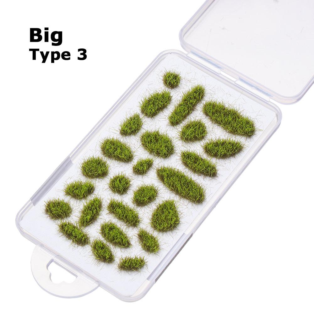 Modeling Materials Artificial Flower Cluster Sand Table Layout Simulation Wargame Scenery Irregular Grass Tufts