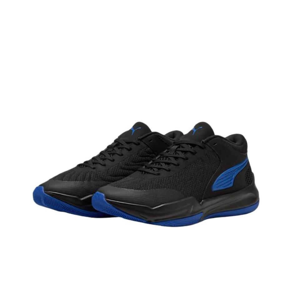 Puma Court Pro 2 Comfortable Soft Mesh Breathable Supportive Lightweight Basketball Shoes Men Sneakers Black Blue 312180-05
