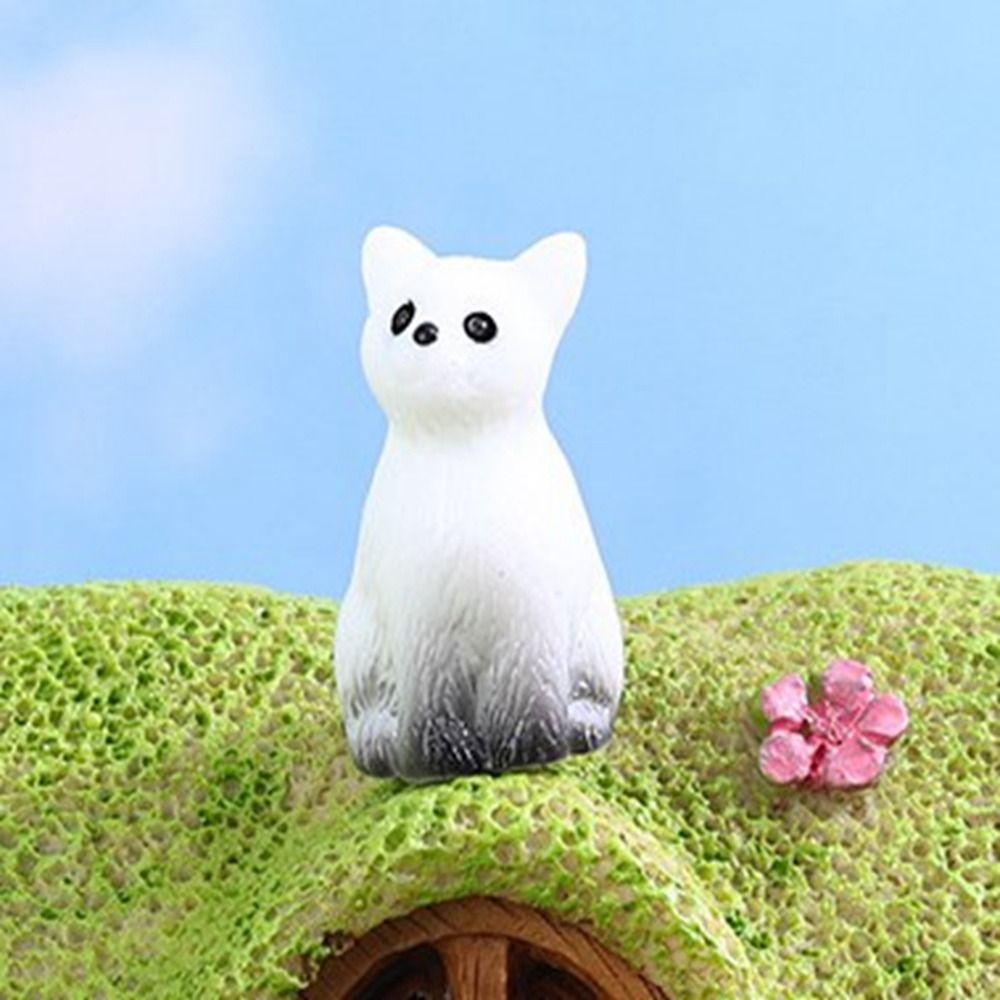 Solid Color Mini Animal Series DIY Decorations Resin Accessories Micro Landscape Car Mini Ornaments