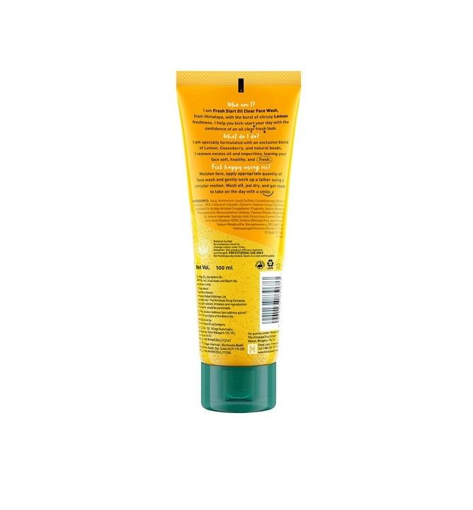 Fresh Start Oil Clear lemon Face Wash 100 ml Face Wash