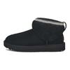 UGG Classic Ultra Mini Maxi Curly Boot Black Women's 1158263-BLK