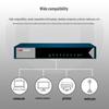 Hikvision 8-Port Gigabit Ethernet Switch CN plug (adapter included)