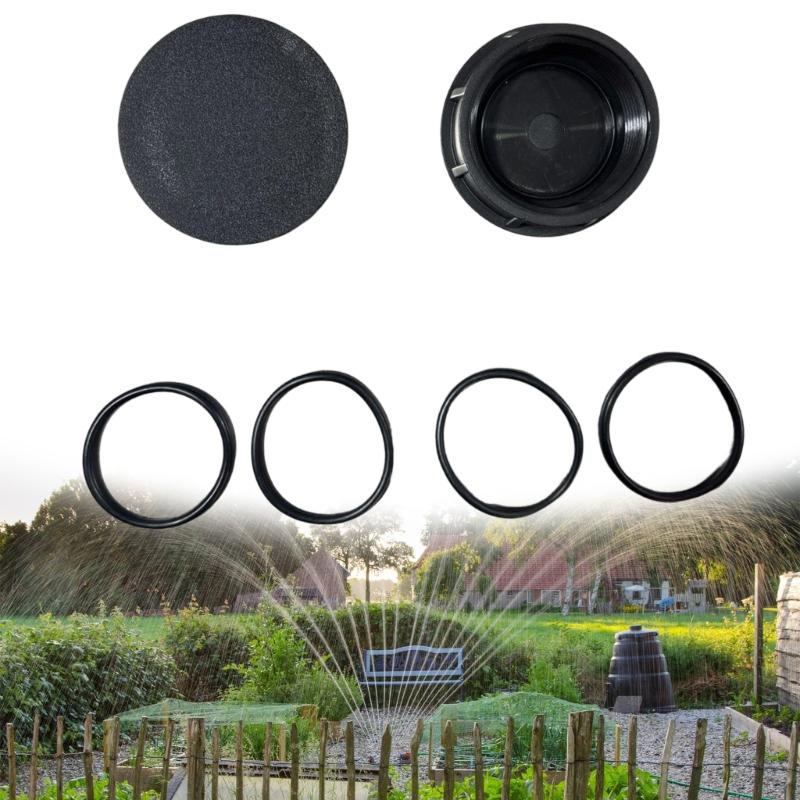 4Pack Sprinkler Head Caps for 1800 Series Sprinklers Replacement Sprinkler Sprays Head Cover with Sealing Rings