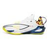 Sapatos de Basquetebol Masculinos Li Ning Flash Attack 11 Edição PE Equipa CBA Guangdong Branco Azul ABAU053-18