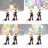 Super Saiyan Gk Double Head Sculpted Collectible Figure 24cm Pvc Model Toy