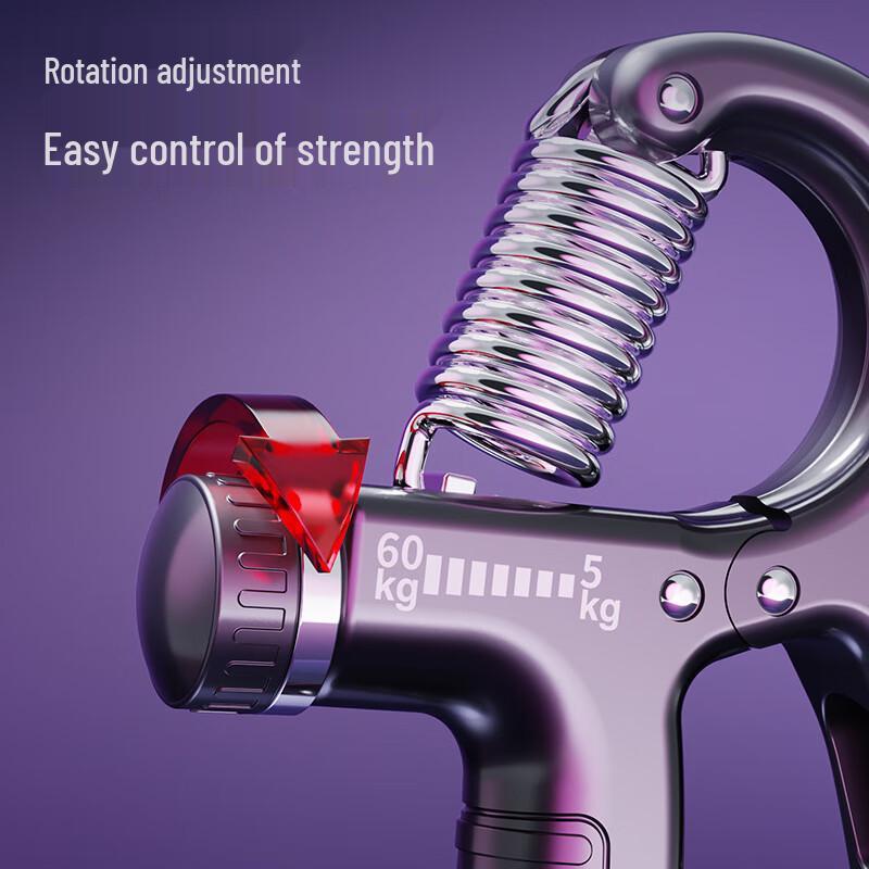 Adjustable Counting Hand Grip Strengthener CN plug (adapter included)