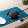 USB Omnidirectional Pickup 360-Degree Sound Metal Mesh Cover Microphone for Desktop Meetings