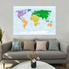 Wall Map Theme Series Background Cloth World Map Poster Wall Decor School Travel Supplies