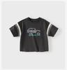 David Bella boys' cool short sleeved summer clothes new children's T-shirt baby antibacterial casual sports top