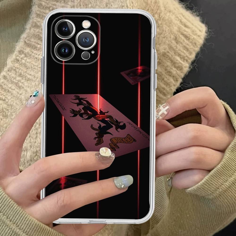 Alice In Borderland TV Suspense Transparent TPU Phone Case For IPhone 17 11 12 13 14 15 16 Pro Max 16 Plus Cover