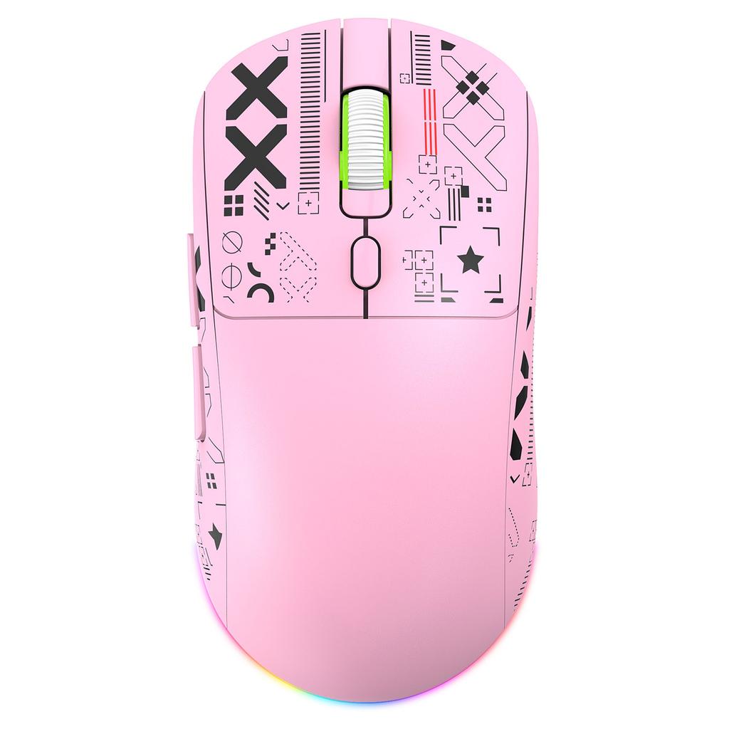 Ergonomic RGB Gaming Mouse with Wired/Wireless/ 3 Connectivity Department