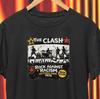The Clash Rock Against Racism Punk Rock Retro Vintage T-Shirt / Strummer Fans