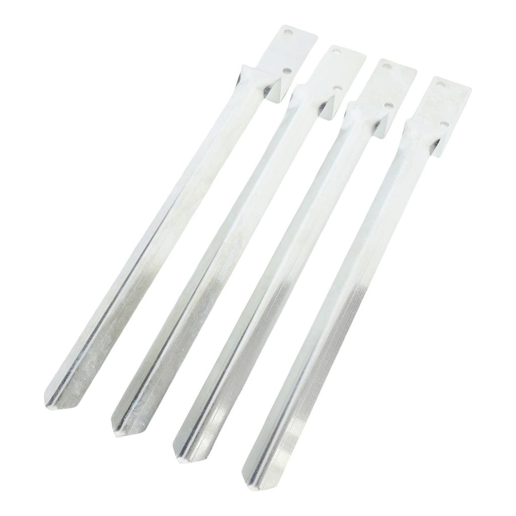 Fence Post Anchor Galvanized Steel Multifunctional Mailbox Fence Post Spike for Outdoor Swing