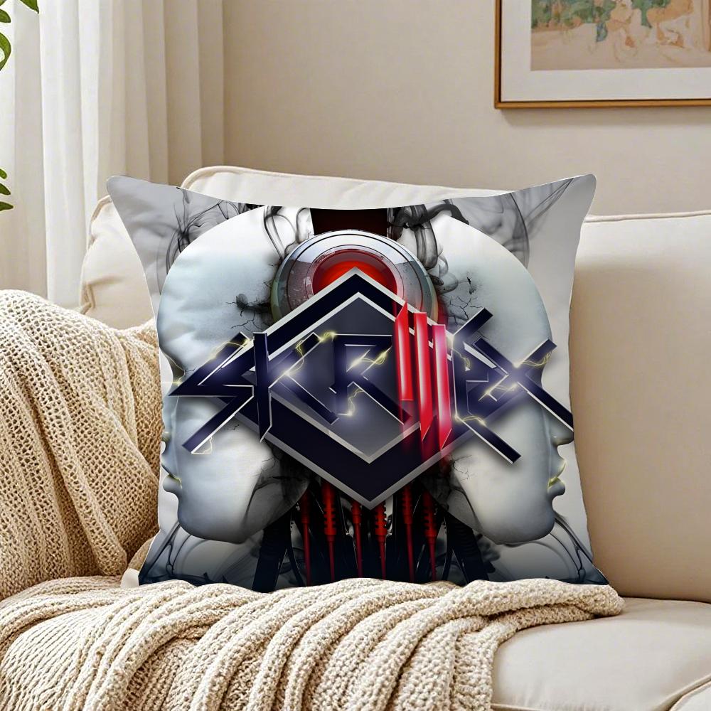 

Electronic American Producer Singer SSkrillex Cushion Cover Pillowcase Antidustmite living Room Sofa Decor Cushion Room 30X30cm