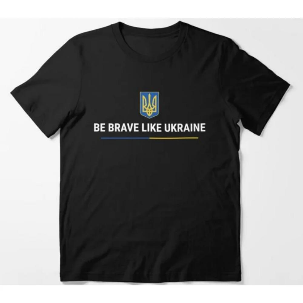 Good Evening We Are From Ukraine Fight Like Ukrainian T Shirt Unisex Women Short Sleeve Loose Breathable Casual Tees Tops ModaL