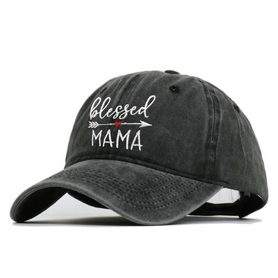 Vintage gewaschene Baseballkappen für Männer Frauen Verstellbare sportliche lustige Trucker-Kappe Baumwolle Snapback Dad Cap Mädchen Jugend Unisex Erwachsene