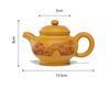 260ml Yixing Purple Clay Teapots Ball Hole Filter Pot Beauty Kettle Ore Handmade Zisha Tea Gifts